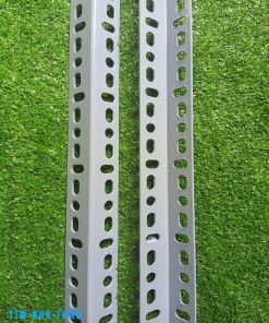 Kệ sắt v lỗ quận 4, quy cách sắt V Lỗ 3x3cm dày 2ly Cây 240cm