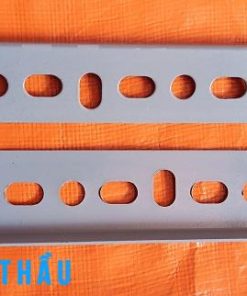 Kệ sắt v lỗ quận 2, quy cách sắt v lỗ 1x3cm dày 1.5ly Cây 200cm